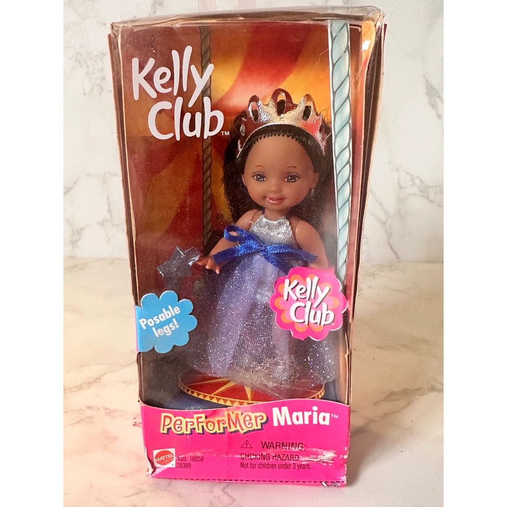 Kelly Club Performer Maria Doll Mattel Posable Legs New In Box